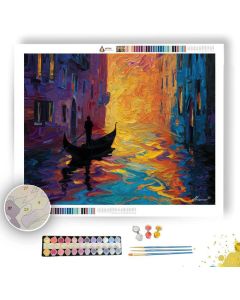 THE GONDOLIER - Paint by Numbers Full Kit