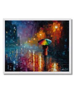 THE RAINBOW UMBRELLA - FRAMED