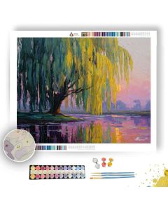 THE WEEPING WILLOW - Paint by Numbers Full Kit
