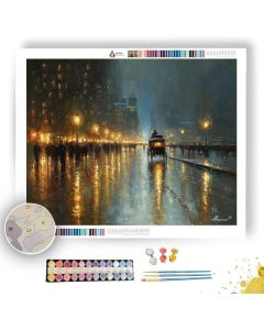 THE WINTER CITY - Paint by Numbers Full Kit