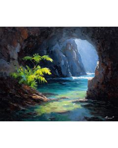 CAVE BY THE SEA
