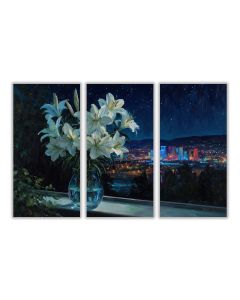 MIDNIGHT BLOOM - SET OF 3