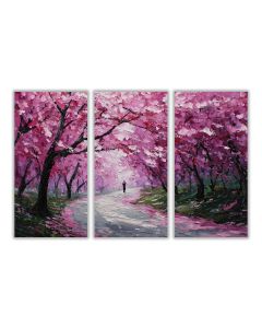 CHERRY BLOSSOM PATH - SET OF 3