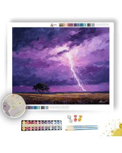 VIOLET VOLT - Paint by Numbers Full Kit
