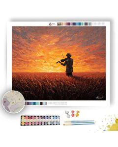 GOLDEN CADENCE - Paint by Numbers Full Kit