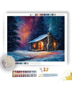 GARNET GLOW - Paint by Numbers Full Kit