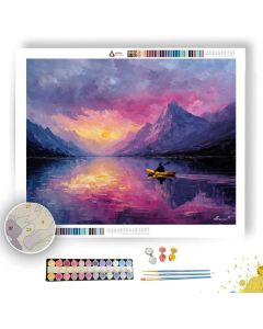 SAFFRON DRIFT - Paint by Numbers Full Kit