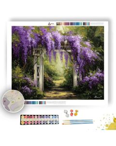 WHISPERING LATTICE - Paint by Numbers Full Kit