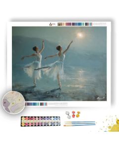 MOONLIGHT CHASSE - Paint by Numbers Full Kit