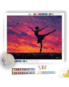 SUNSET PLIE - Paint by Numbers Full Kit