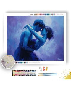 AZURE EMBRACE - Paint by Numbers Full Kit