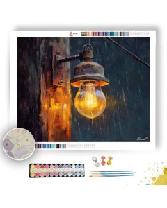 RUSTIC LANTERN - Paint by Numbers Full Kit