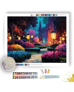 GARDEN OF LIGHT - Paint by Numbers Full Kit