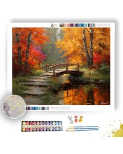 RUSTIC BRIDGE - Paint by Numbers Full Kit