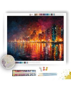 RIVER OF FIRE - Paint by Numbers Full Kit
