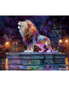 GLASS LION