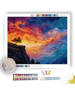 VEINED SKY - Paint by Numbers Full Kit