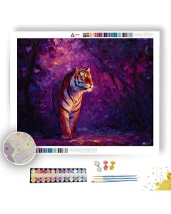 RUBY TIGER - Paint by Numbers Full Kit