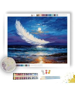 FEATHERED MOON - Paint by Numbers Full Kit