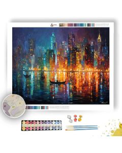 LIQUID CITY - Paint by Numbers Full Kit