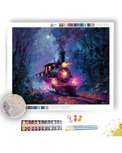 PHANTOM TRAIN - Paint by Numbers Full Kit