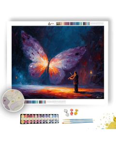 STONE BUTTERFLY - Paint by Numbers Full Kit