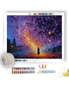 VEIL OF BUTTERFLIES - Paint by Numbers Full Kit