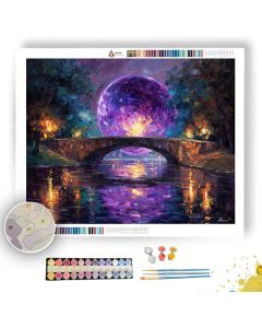 VIOLET SPHERE - Paint by Numbers Full Kit