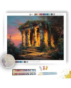 FORGOTTEN TEMPLE - Paint by Numbers Full Kit