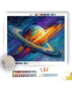WOUNDED ORBIT - Paint by Numbers Full Kit