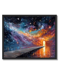COSMIC BRIDGE - FRAMED