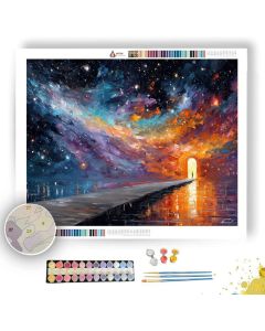 COSMIC BRIDGE - Paint by Numbers Full Kit