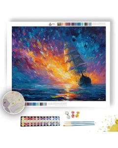 BROKEN SHIP - Paint by Numbers Full Kit