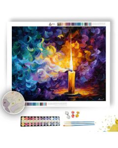 SILENT FLAME - Paint by Numbers Full Kit
