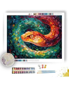 SURREAL SERPENT - Paint by Numbers Full Kit