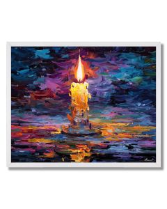 CHAOTIC CANDLE - FRAMED