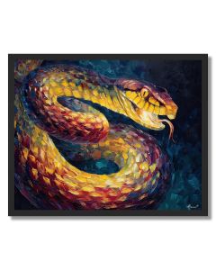 TWISTED SERPENT - FRAMED