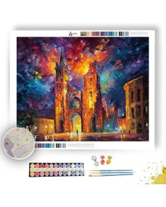 BROKEN CATHEDRAL - Paint by Numbers Full Kit