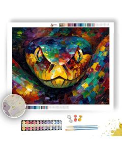HIDDEN SERPENT - Paint by Numbers Full Kit