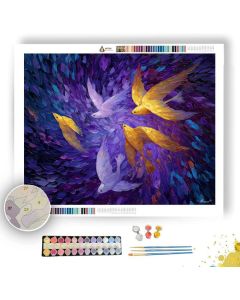 TWISTED FLIGHT - Paint by Numbers Full Kit