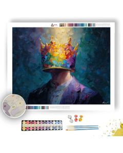 DREAMING CROWN - Paint by Numbers Full Kit
