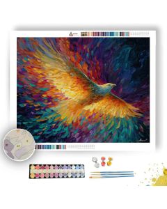 SILENT FLIGHT - Paint by Numbers Full Kit