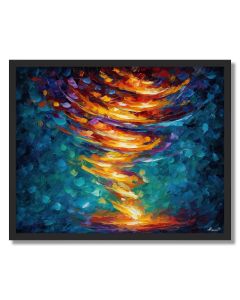 TWISTED FLAME 2 - FRAMED
