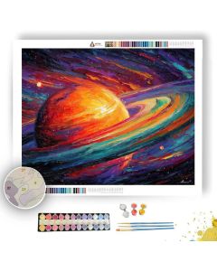 RADIANT PLANET - Paint by Numbers Full Kit