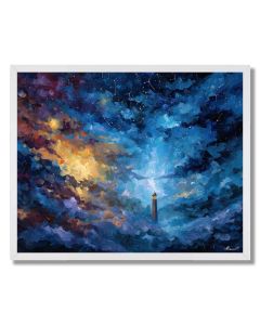 COSMIC TOWER - FRAMED