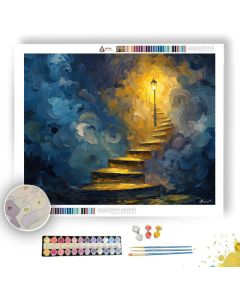 GOLDEN SPIRAL - Paint by Numbers Full Kit