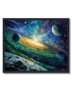 TWISTED PLANET - FRAMED