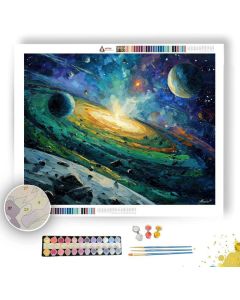 TWISTED PLANET - Paint by Numbers Full Kit