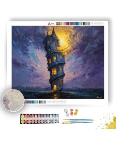 TWISTED TOWER - Paint by Numbers Full Kit