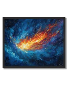 COSMIC FLAME - FRAMED